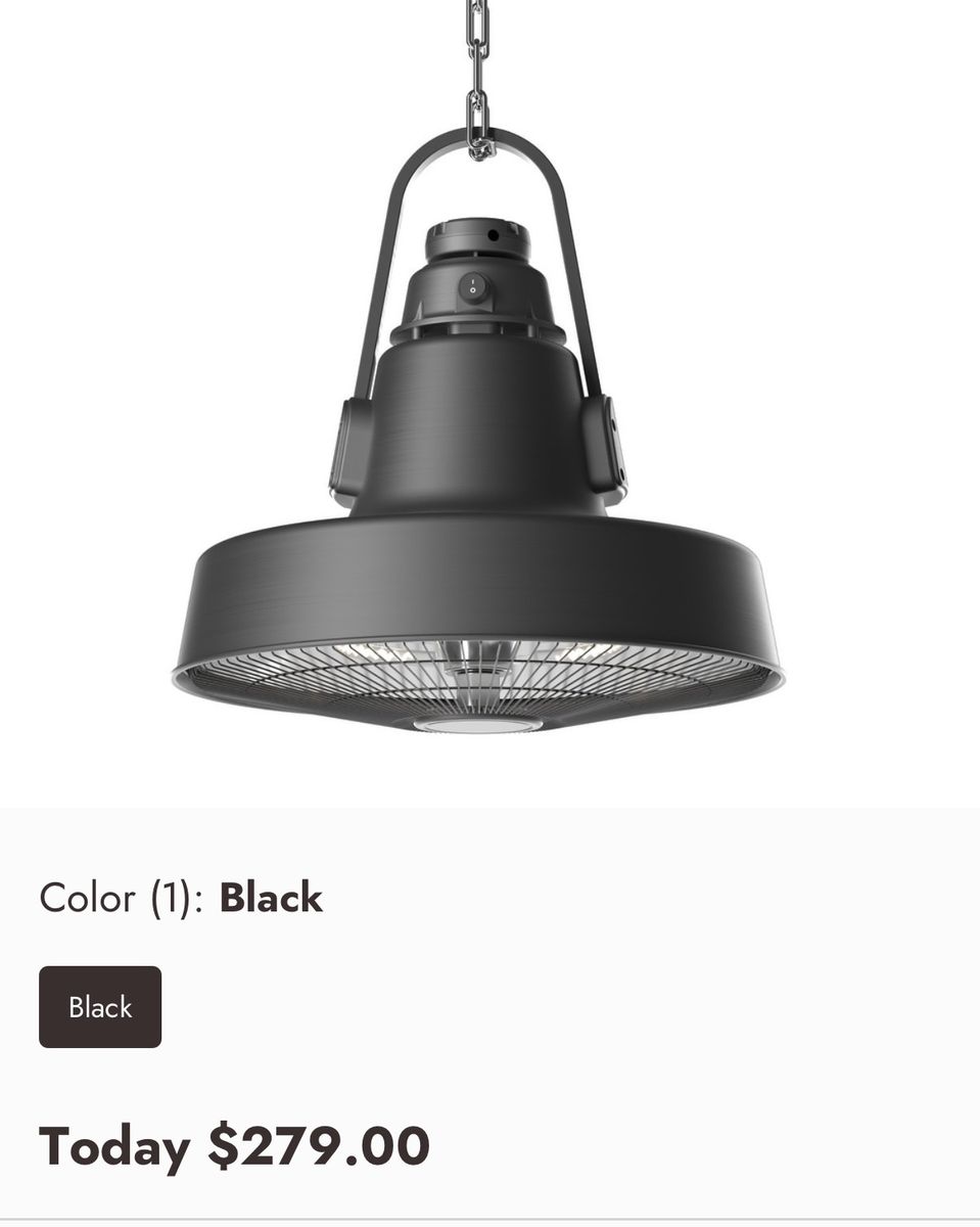 Deko Living Radiant Outdoor Heat Lamp