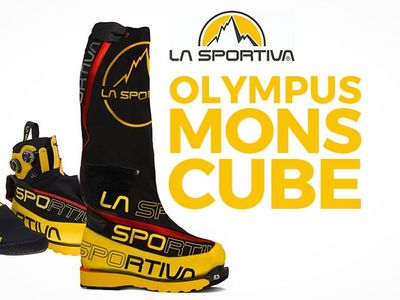 Size 41 La Sportiva Olympus Mons Cube Mountaineering Boots