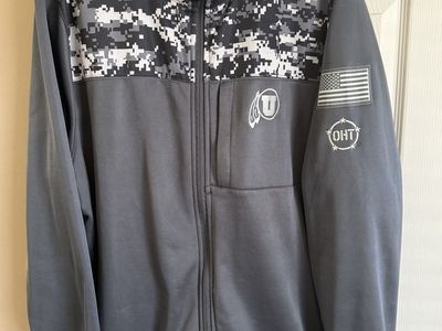Colosseum Men's XXL University of Utah Utes Digital Camo Full-Zip Performance Jacket
