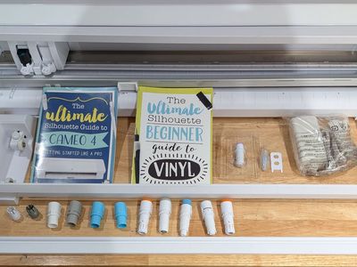 Silhouette cameo pro 24 vinyl cutter and scrap book machine (similar to cricut)