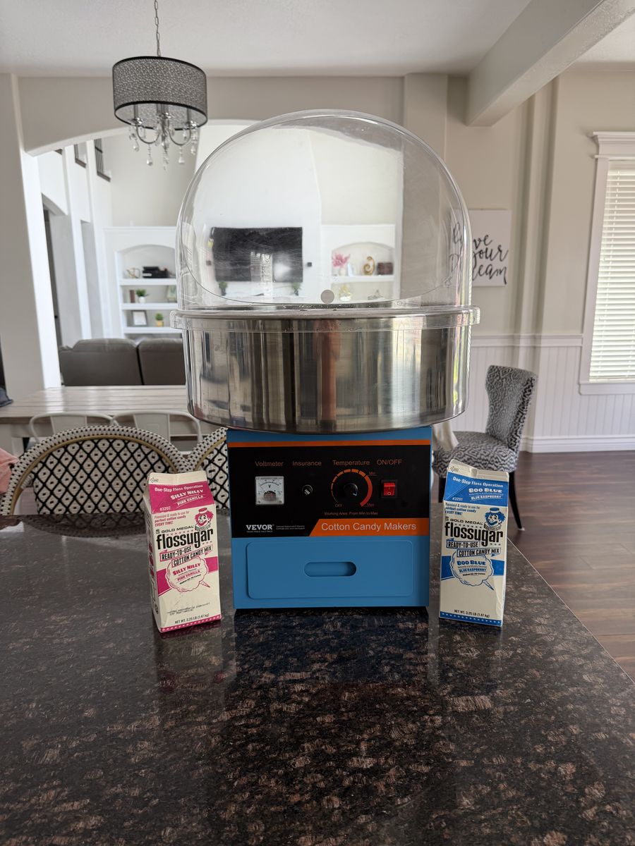 Cotton Candy Machine Rental w/ Floss Included