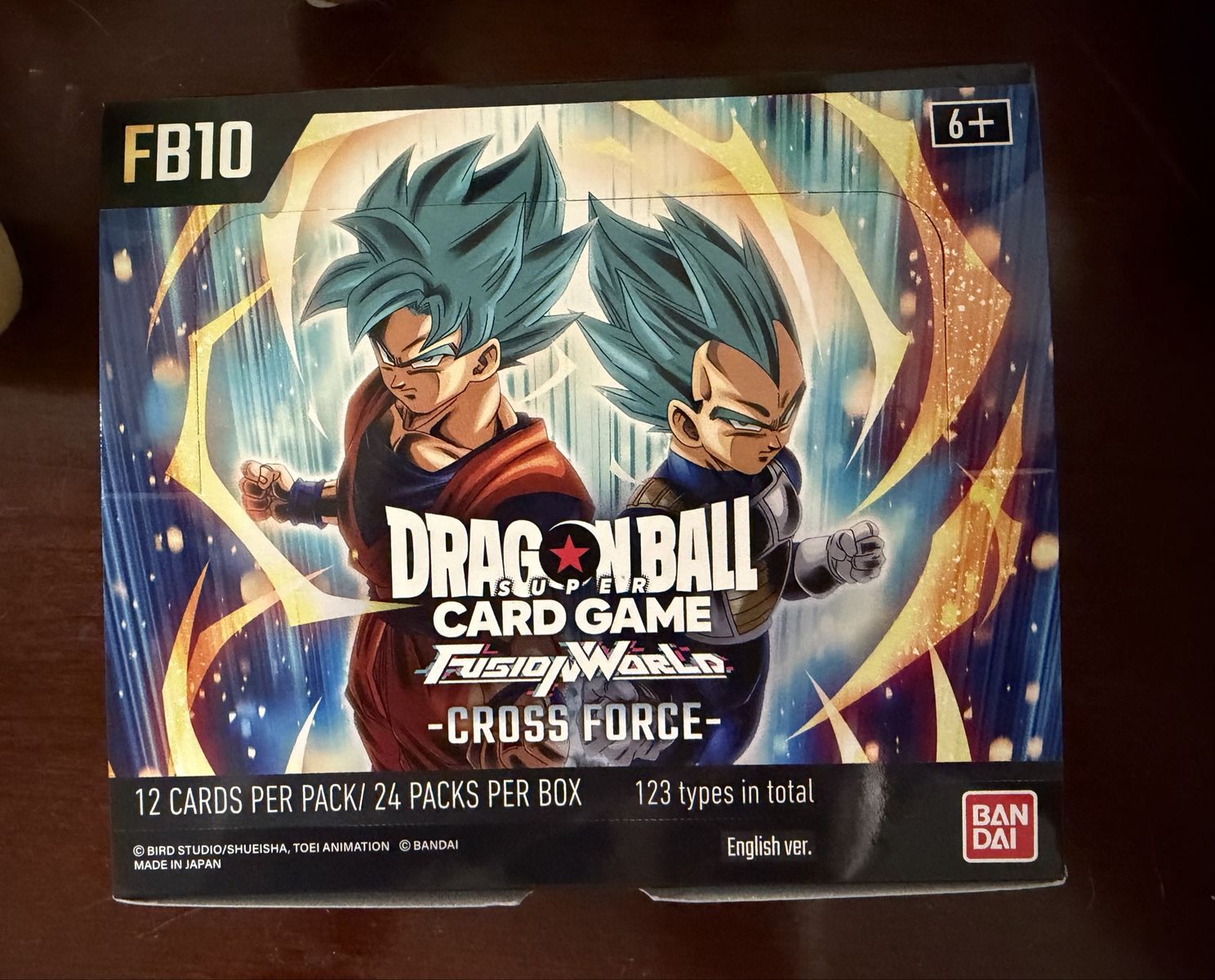 Dragon ball Super Fuzion World Cross Force FB10 Booster Box