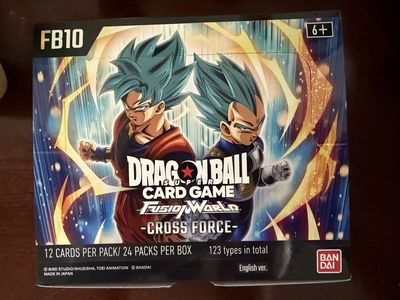 Dragon ball Super Fuzion World Cross Force FB10 Booster Box