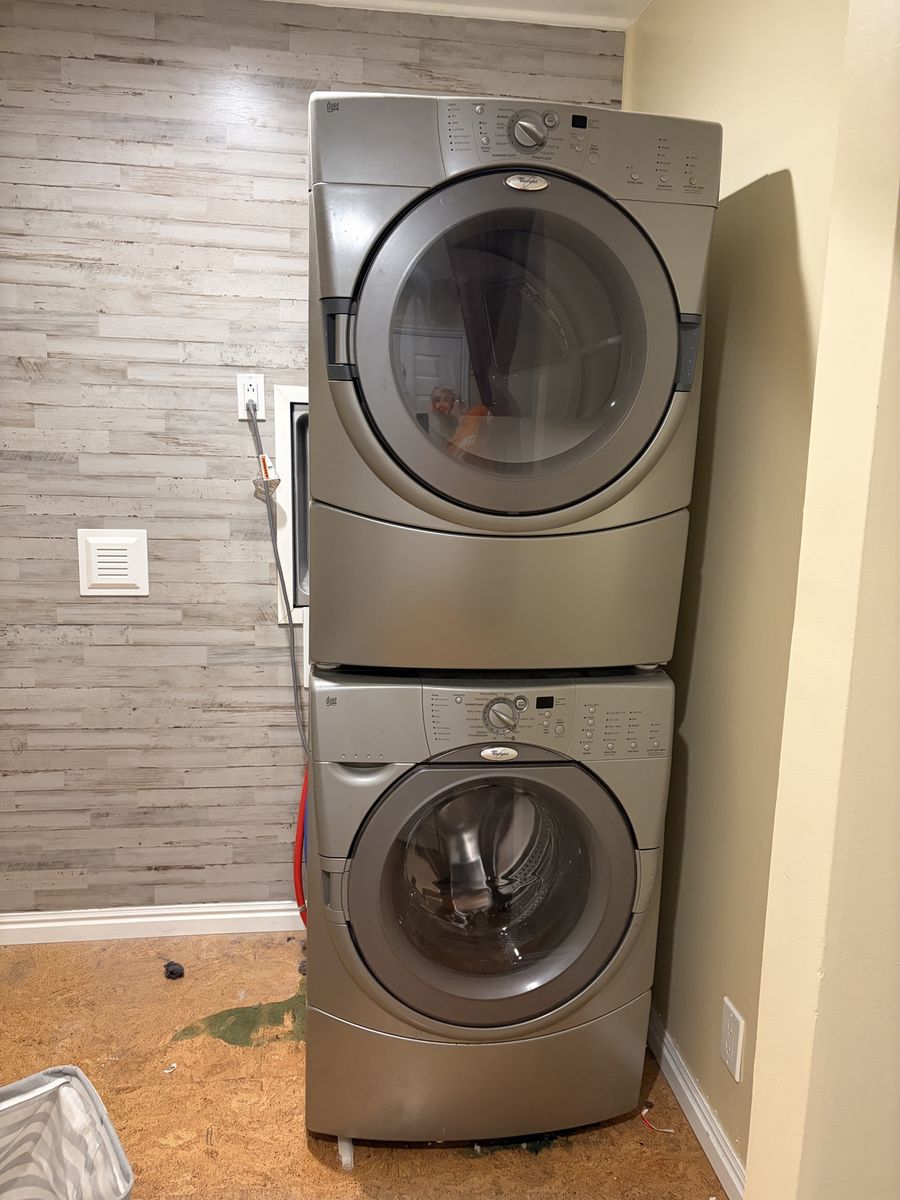 Whirlpool Duet Stackable Front Load Washer and Electric Dryer Set