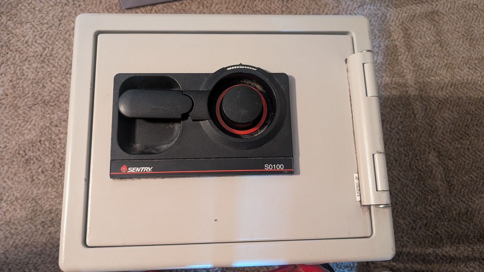 Sentry Fireproof Combination Safe