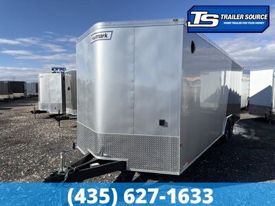 8.5x24 Haulmark Heat Enclosed Car Hauler Trailer - 7'6" Interior - 10K GVWR 2 Tone Color, Rear Spoiler w/ Load Lights