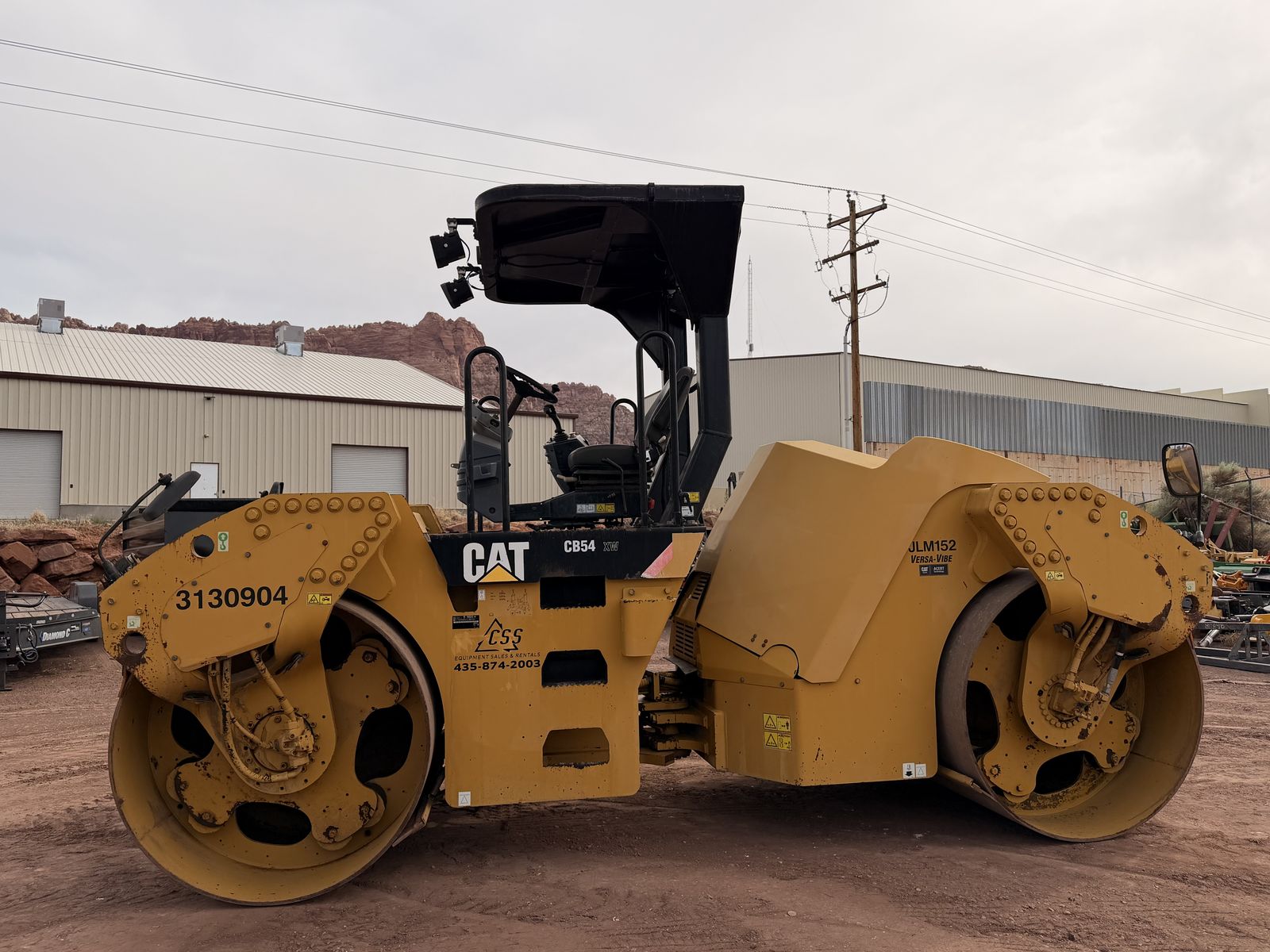 2009 CAT CB54 Double Drum Roller/Compactor