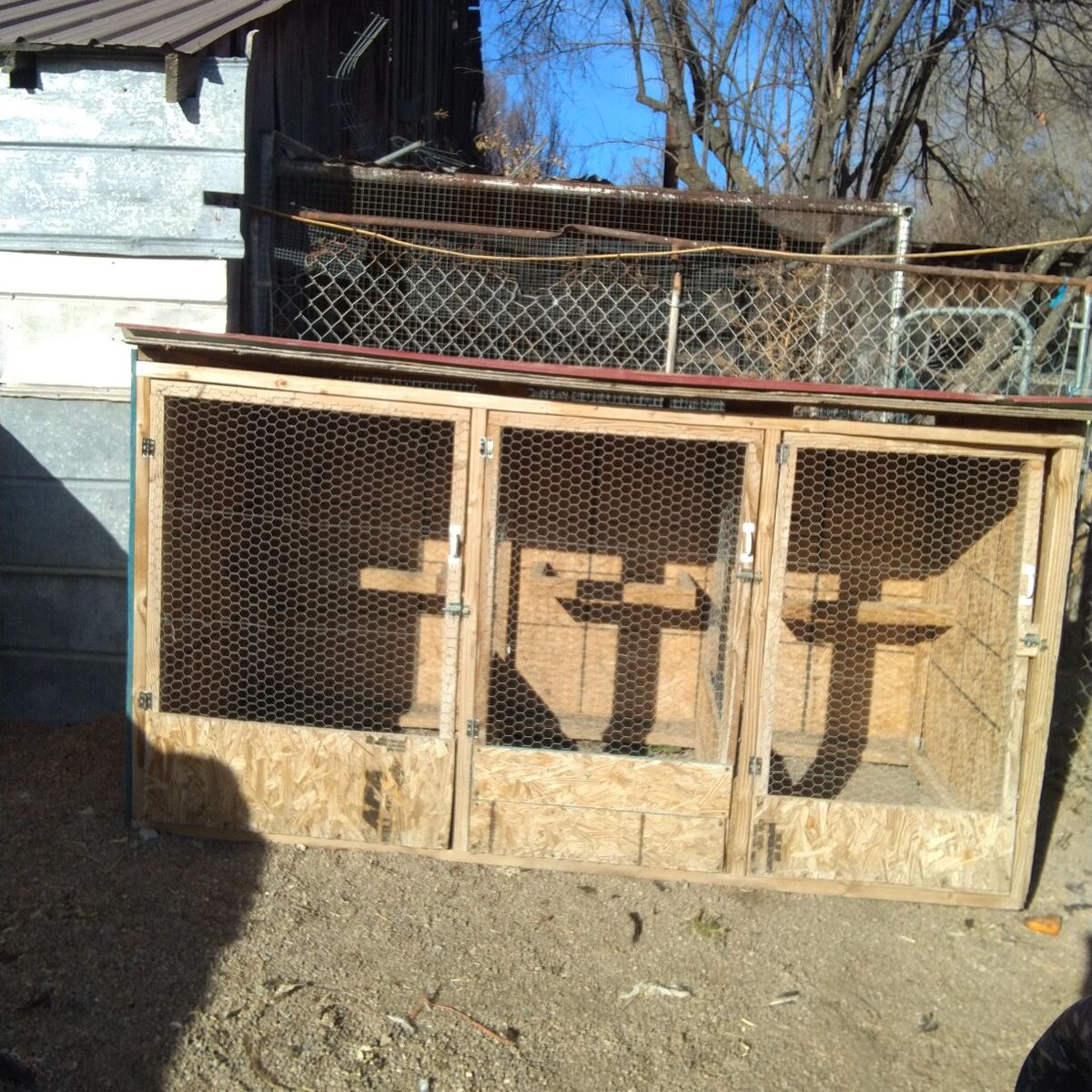 chicken breeding pen