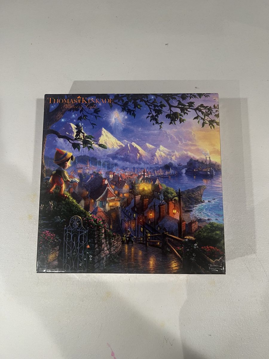 Thomas Kinkade Pinocchio Jigsaw Puzzle 750 pieces 