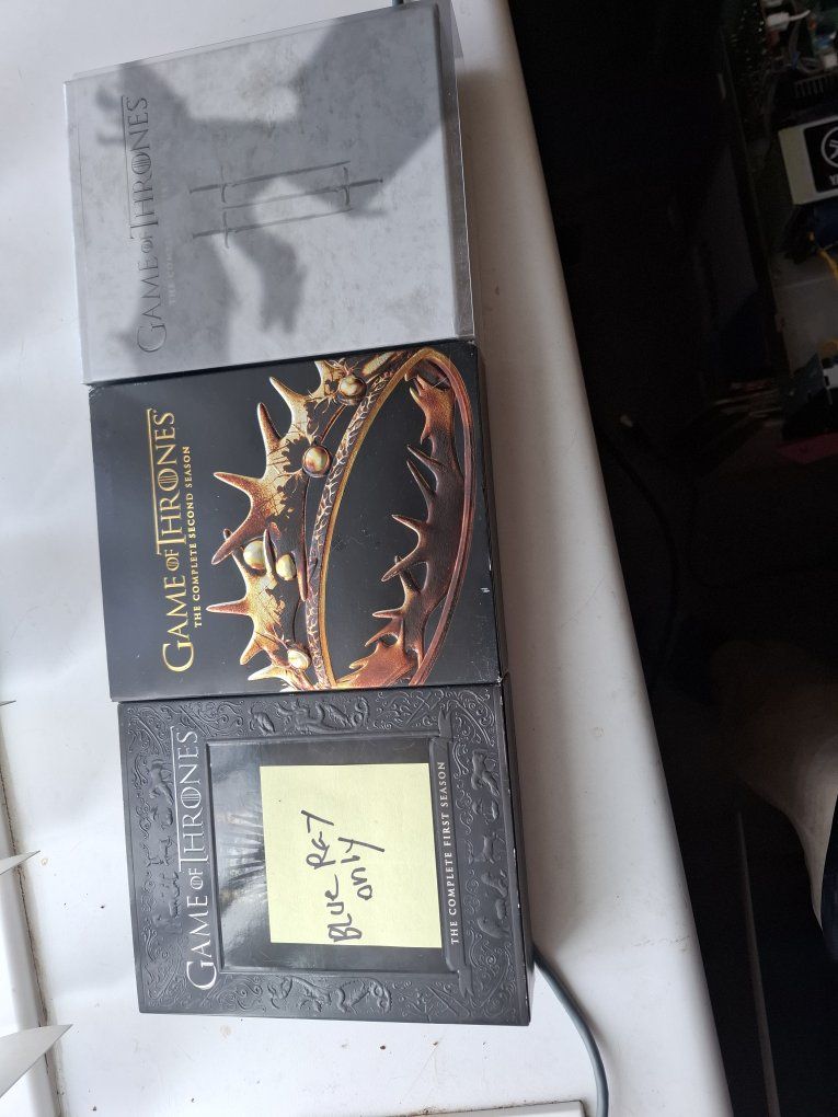 Game of Thrones Complete Seasons 1-3 Blu-Ray Set - Excellent Condition