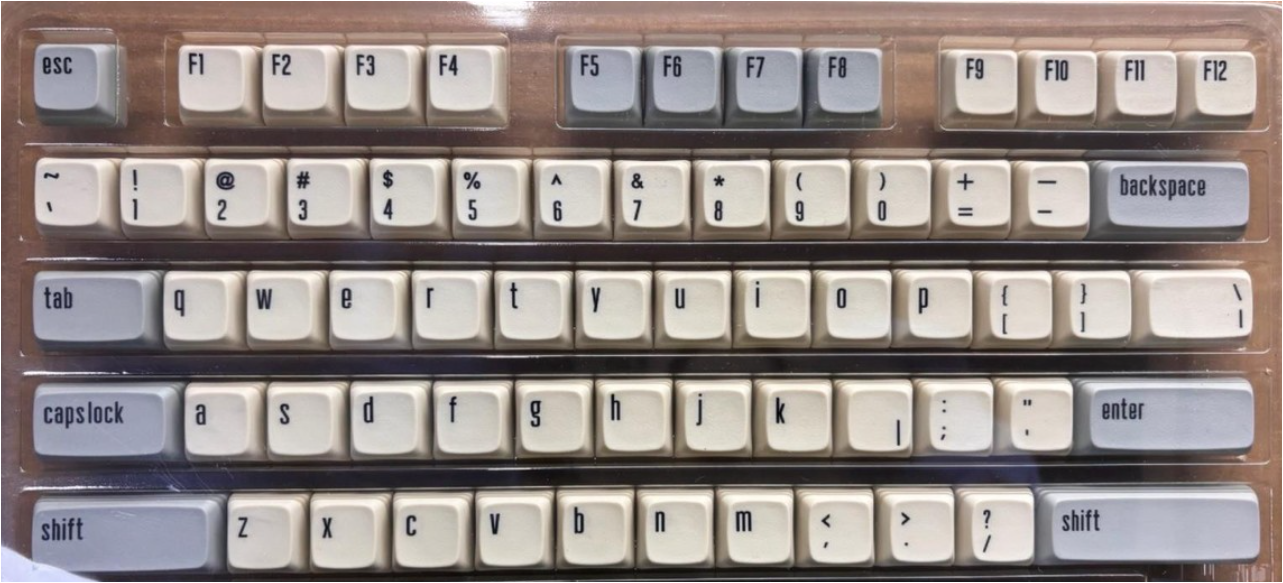 DROP MiTo XDA Canvas Keycap Some missing, great for combined builds