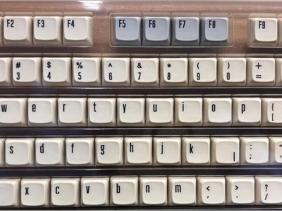 DROP MiTo XDA Canvas Keycap Some missing, great for combined builds