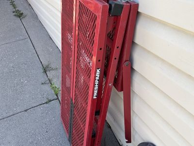 Freshpark Red Portable & Foldable / BMX gate