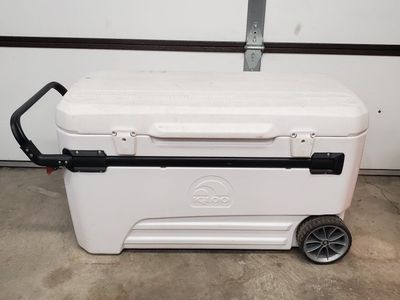 Igloo 110 Quart Rolling Cooler w/ Extendable Handle