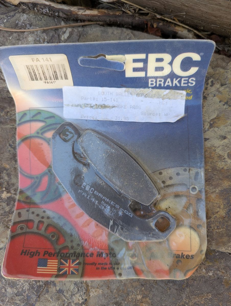 EBC brake pads brand new