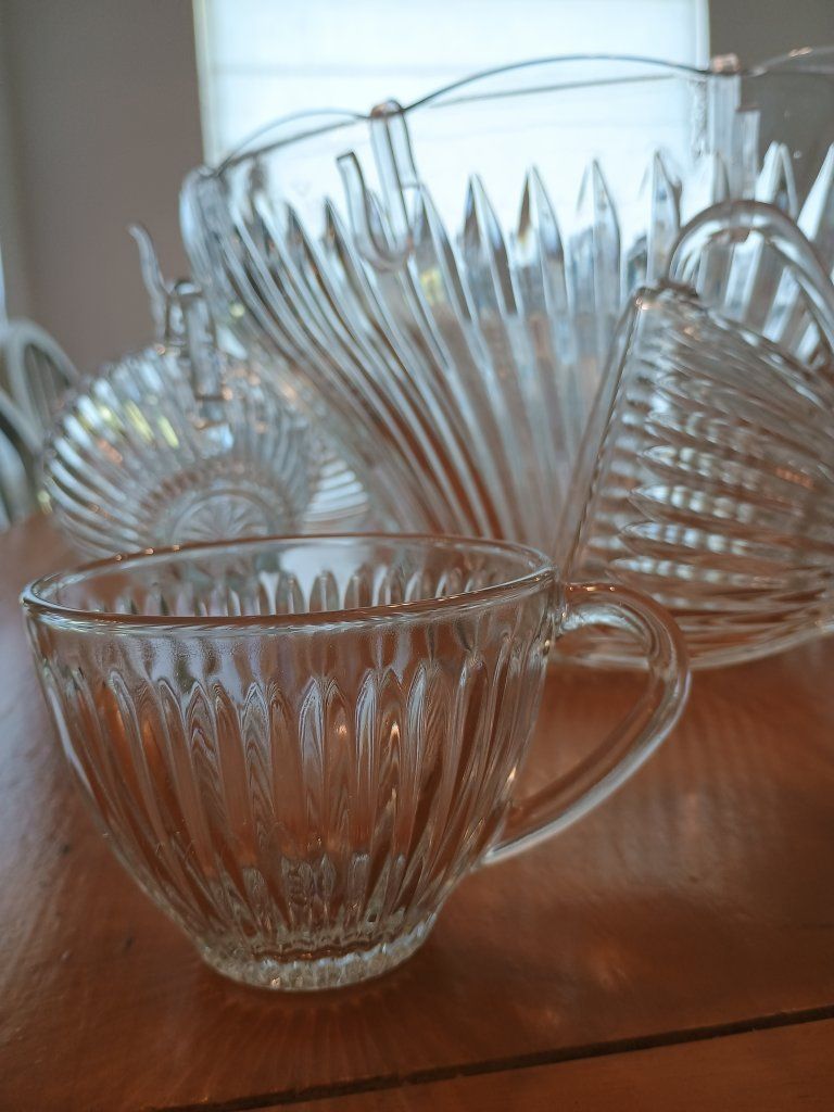 Elements Kensington Punch Bowl And Cups