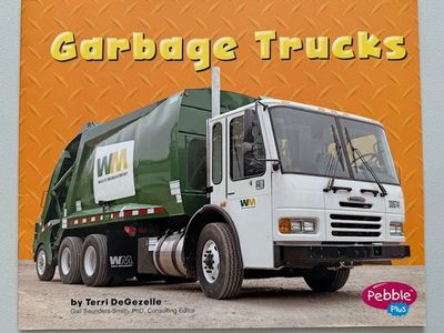 Children's Book GARBAGE TRUCKS by Pebble Plus