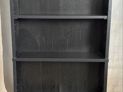 Black Display/Media Shelves – Adjustable.