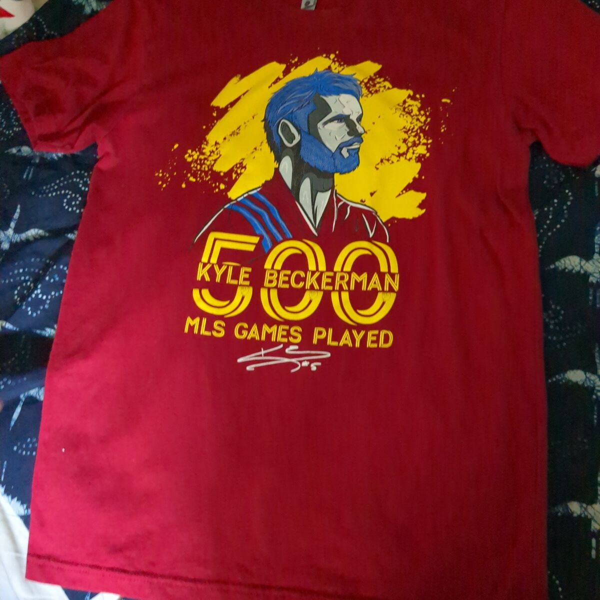 Kyle beckerman rsl shirt