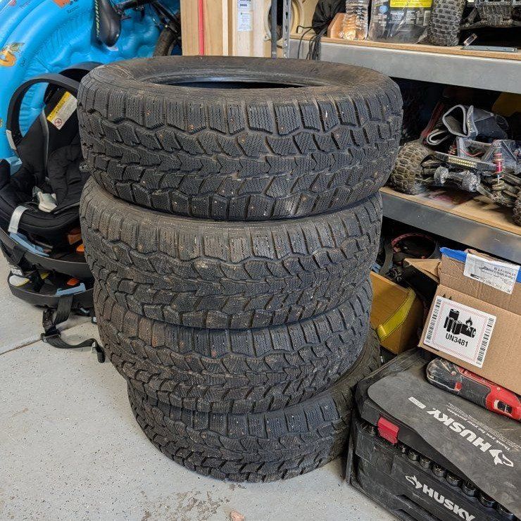 Avalanche winter tires 235/60R17