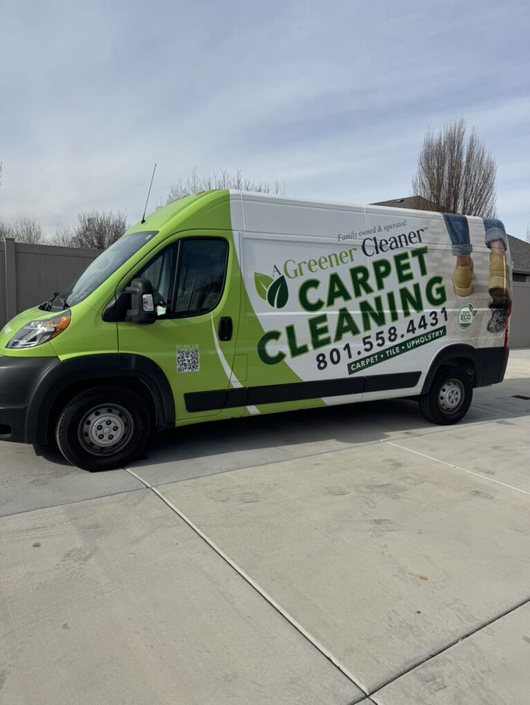 Carpet Cleaning Company And Van