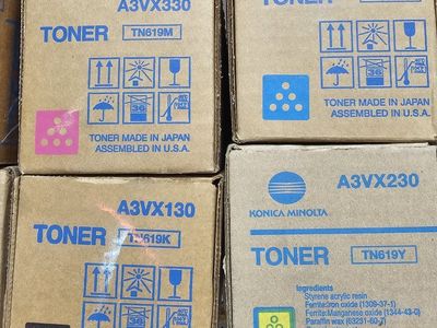 Full set of Konica Minolta Toner