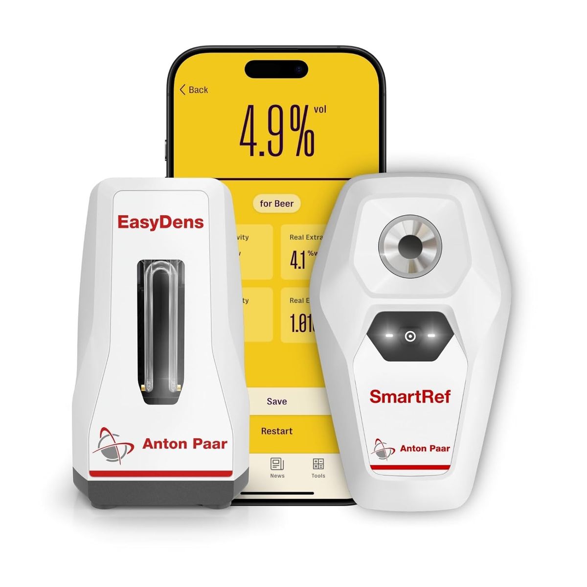 New Alcohol Meter by Anton Paar – Includes EasyDens Hydrometer & SmartRef Refractometer