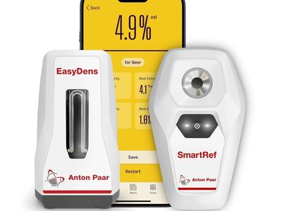 New Alcohol Meter by Anton Paar – Includes EasyDens Hydrometer & SmartRef Refractometer