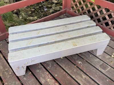 Faribo P360-Poly Dunnage Rack, 2000 lb. Capacity, 46"Wx24"Dx12"H,