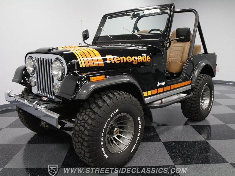 CJ5 jeep Renegade Retro Decals (CJ 5 CJ-5  JEEP )