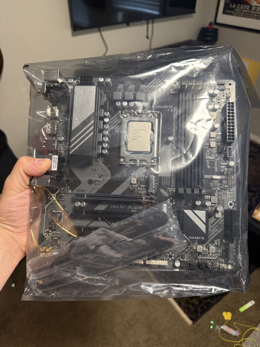 I9 14900f b760m ddr5