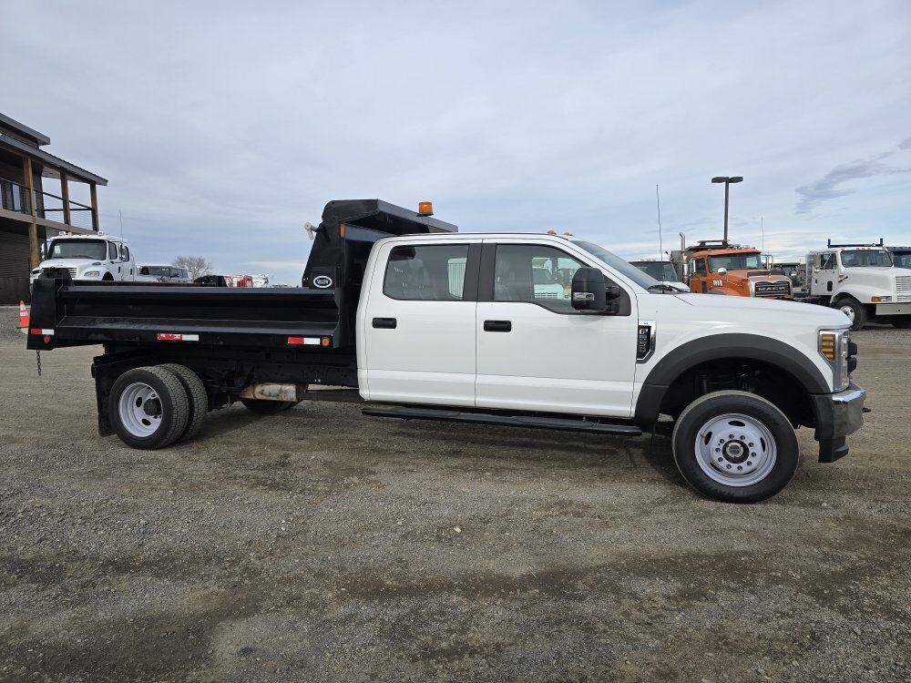 2018 Ford F-550 Crew Cab 4wd Dump Truck 41k Miles