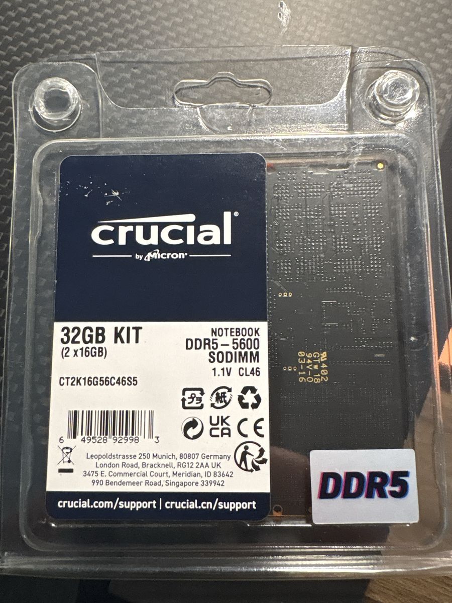 DDR5 nNotebook Memory