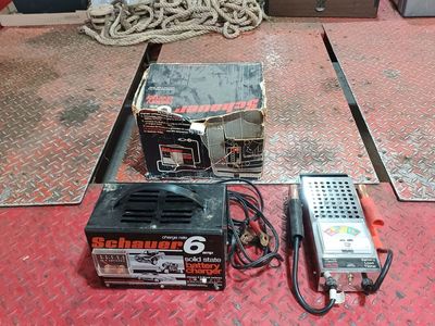 Battery charger and load tester
