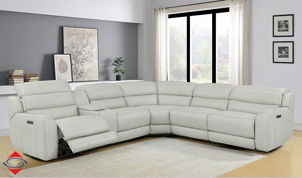BRAND NEW! Full power adjust sleek sectional