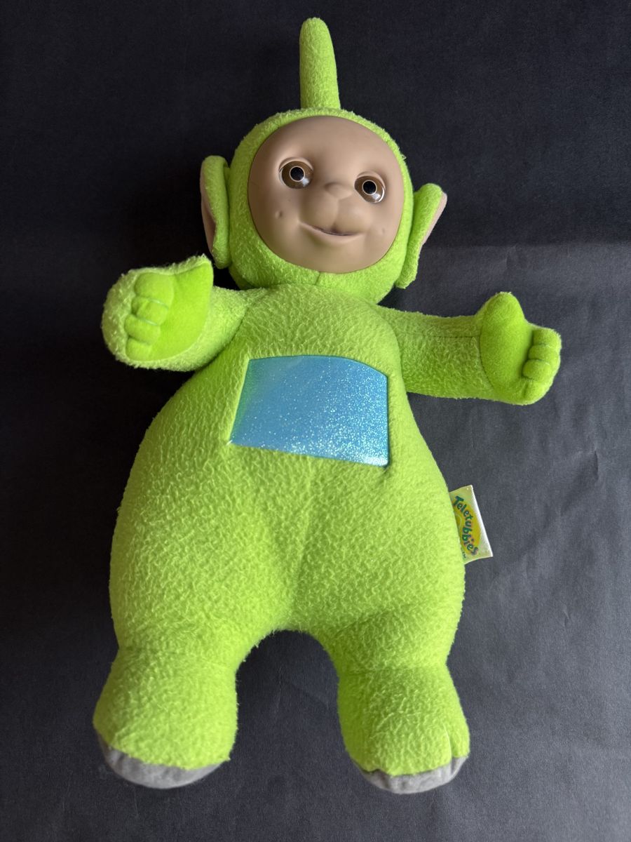 Vintage 1998 Playskool Teletubbies TALKING Dipsy Plush C-015B  WORKS! 🟢