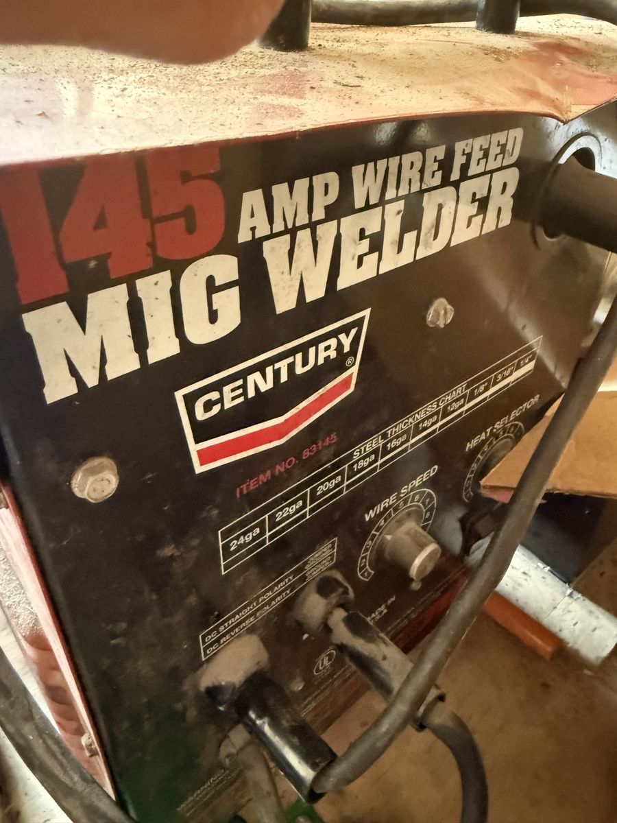 Century 145 Amp Wire Feed MIG Welder 240V