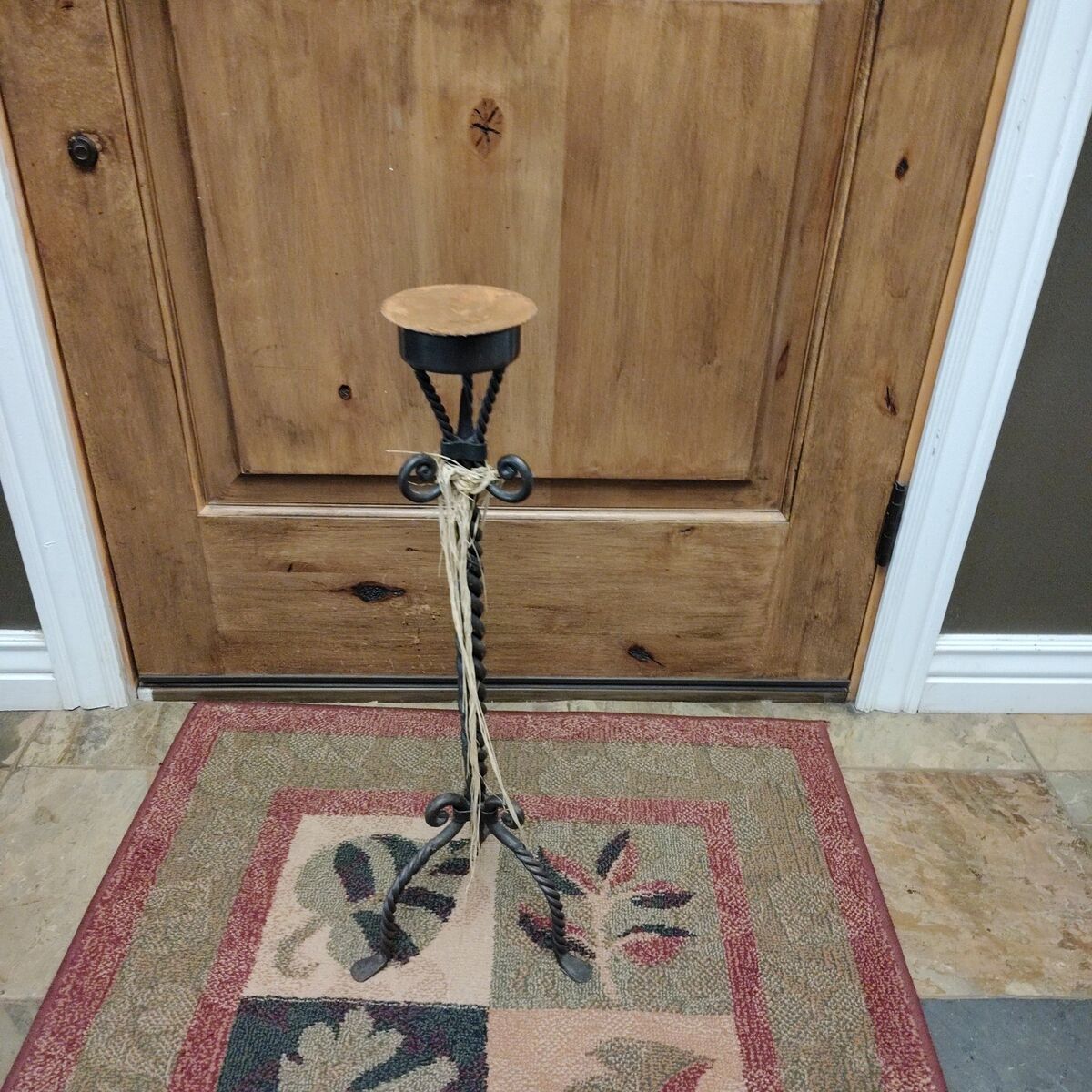 Metal plant stand