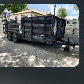 Utility Trailer Stake side