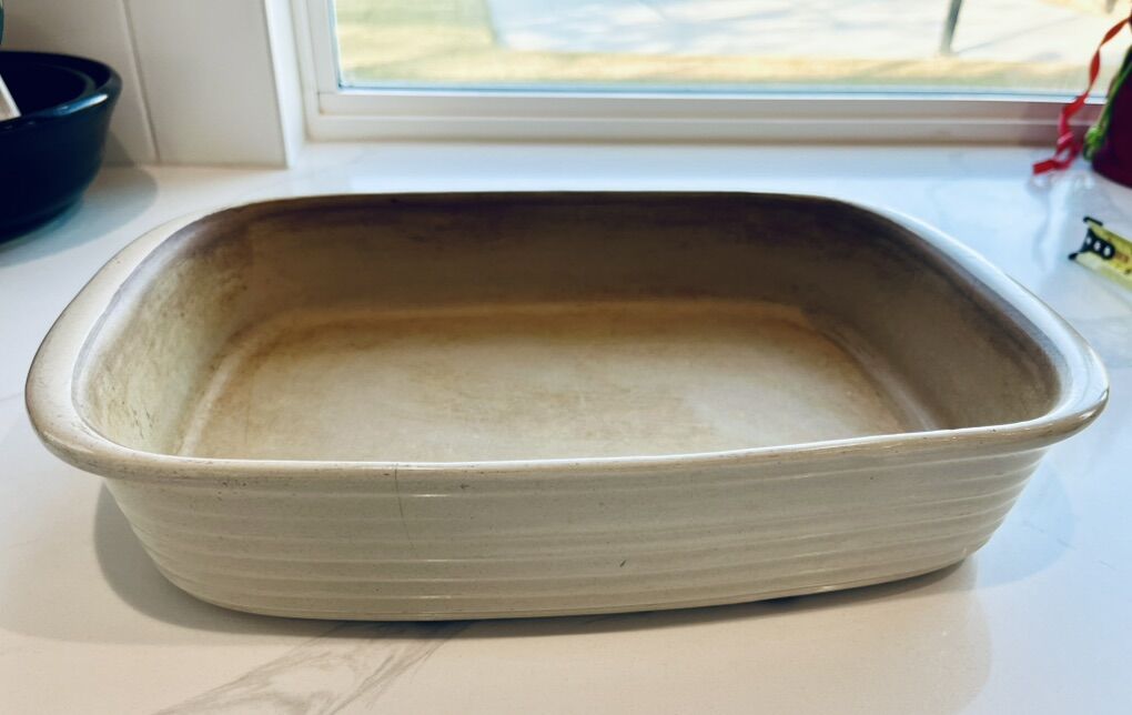 Pampered Chef Ceramic Stoneware 10x15