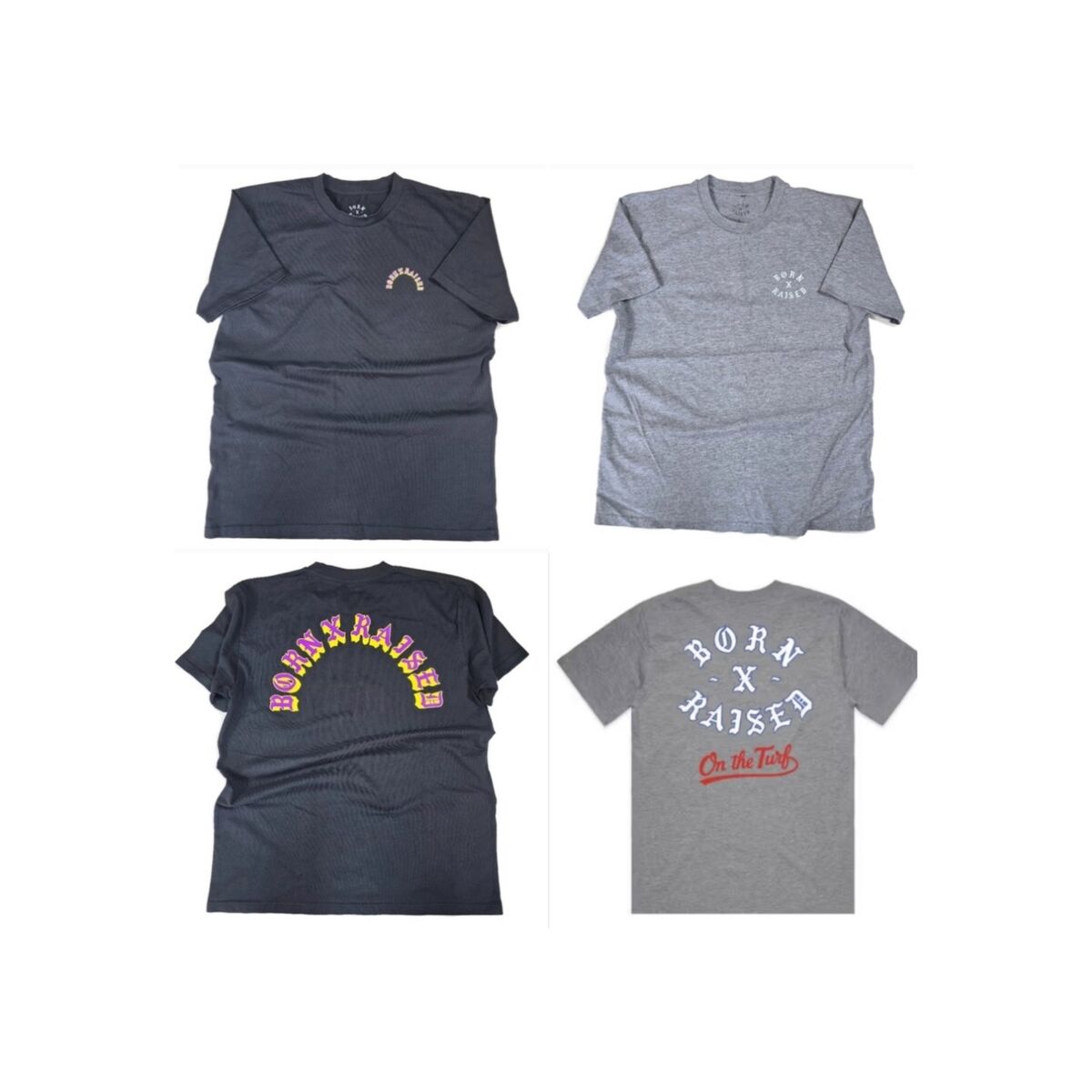 Born X Raised T-Shirt Bundle Men’s Large – Streetwear – Great Condition