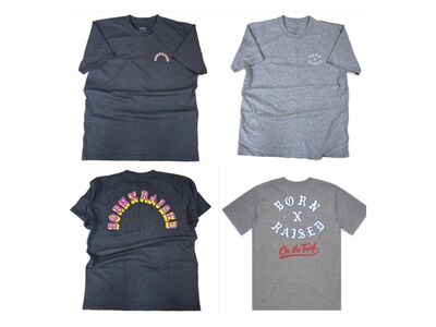 Born X Raised T-Shirt Bundle Men’s Large – Streetwear – Great Condition