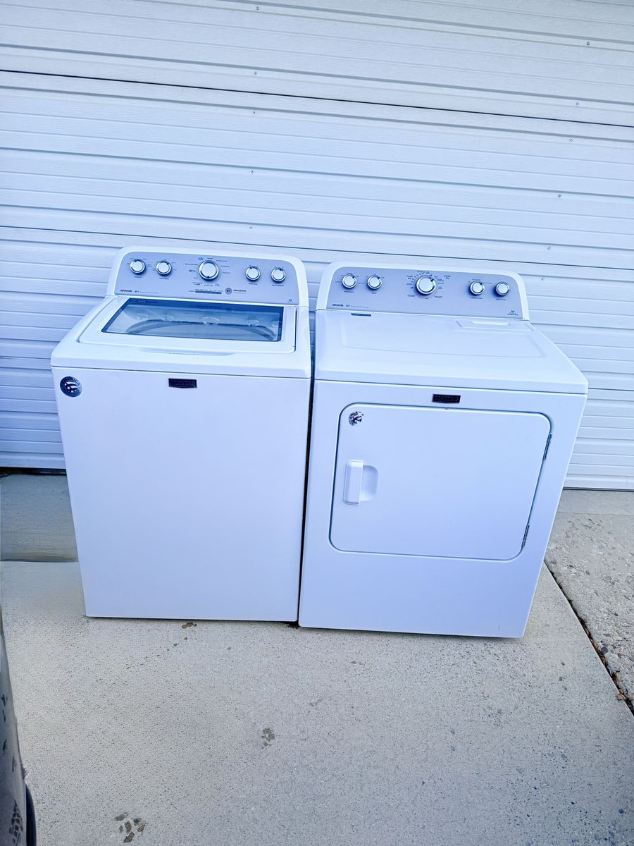Maytag washer and electric dryer