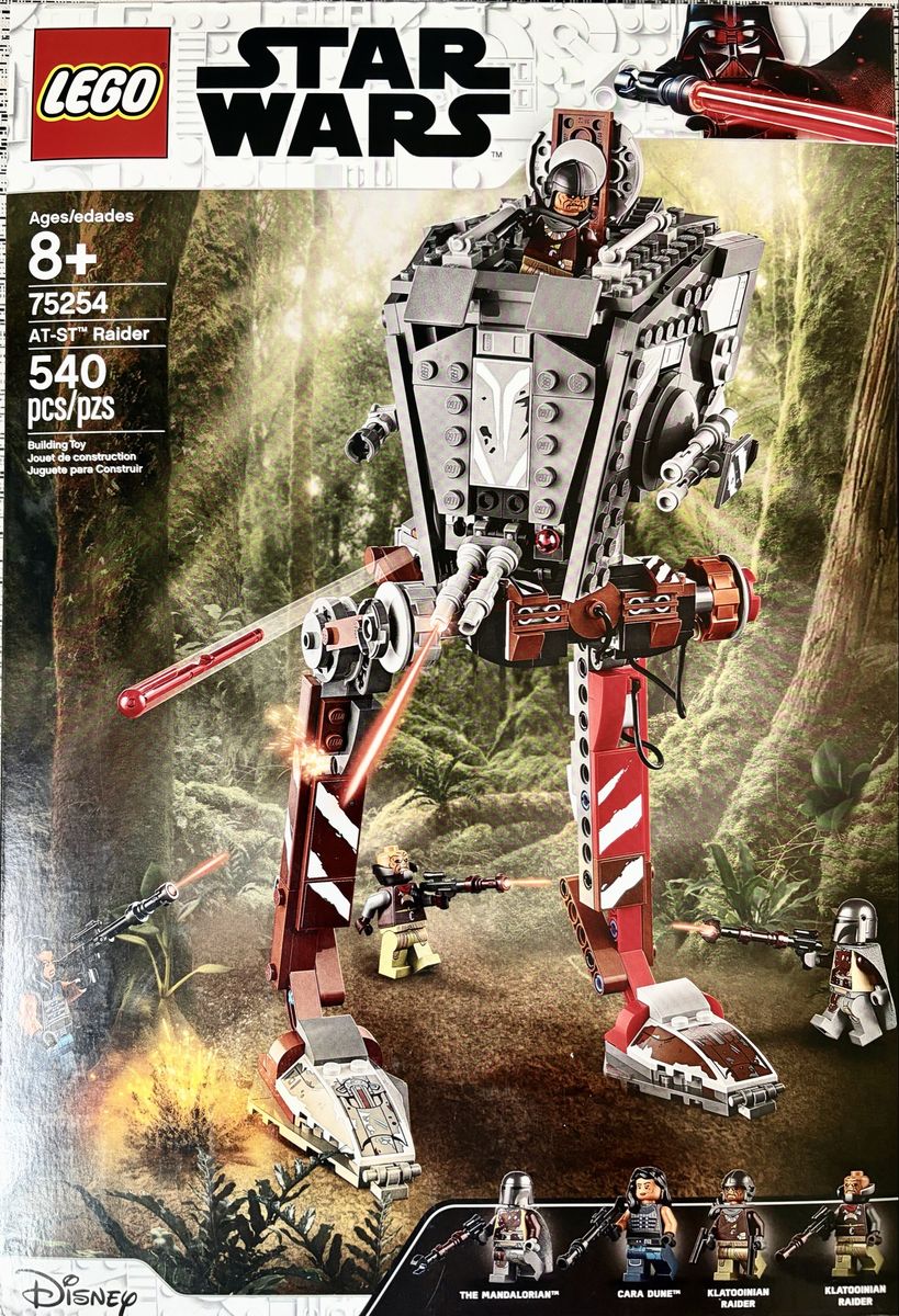 LEGO Star Wars 75254 AT-ST Raider The Mandalorian Set - 540 Pieces, Ages 8+