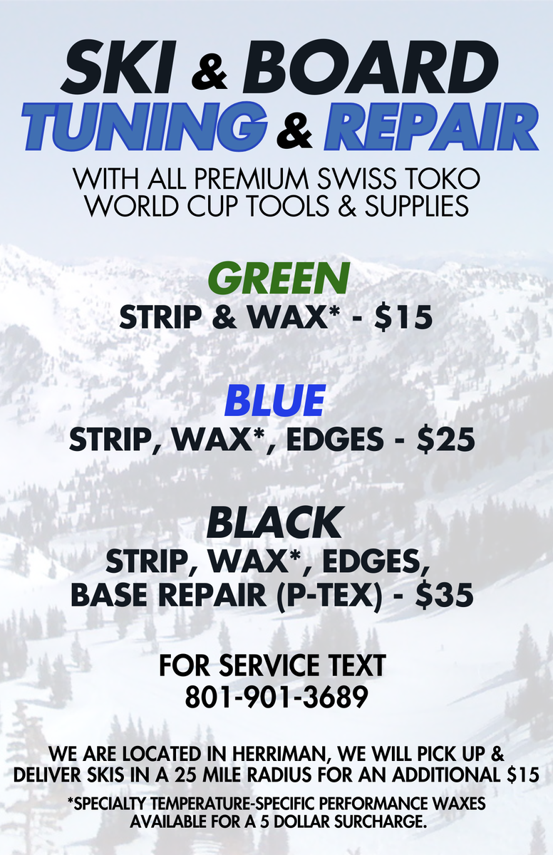 SKI AND BOARD TUNING AND REPAIR