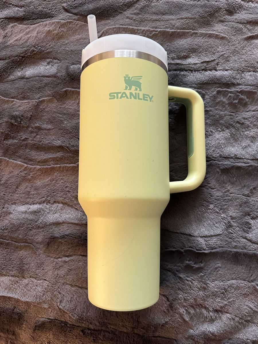 Stanley Tumbler, 40 oz. Chartreuse in color