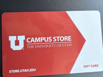 $250 U of U bookstore Gift Card