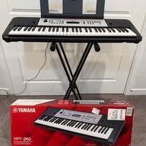 Yamaha YPT-260 61-Key Digital Keyboard – Open Box Never Used – Stand + Manual – Lehi