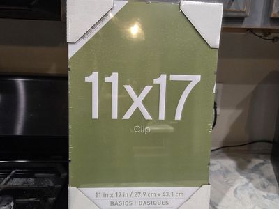 Clip Picture Frames x 6 (brand new in packages)
