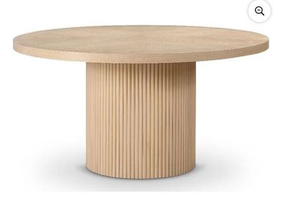 Round Oak Dining Table